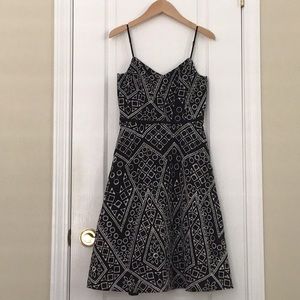 Banana Republic Geo Lace Dress